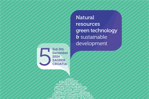 Najava konferencije: Natural Resources, Green Technology, and Sustainable Development/5-GREEN2024.